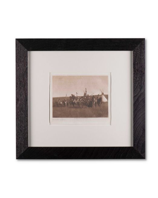 Edward S. Curtis "The Parade-Apsaroke" Photogravure