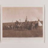 Edward S. Curtis “The Parade-Apsaroke” Photogravure