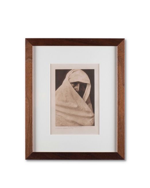 Edward S. Curtis “A Favorite Cheyenne Costume" Photogravure