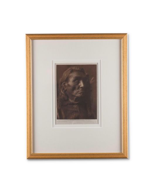 Edward Curtis “Big Ox - Apsaroke" Photogravure