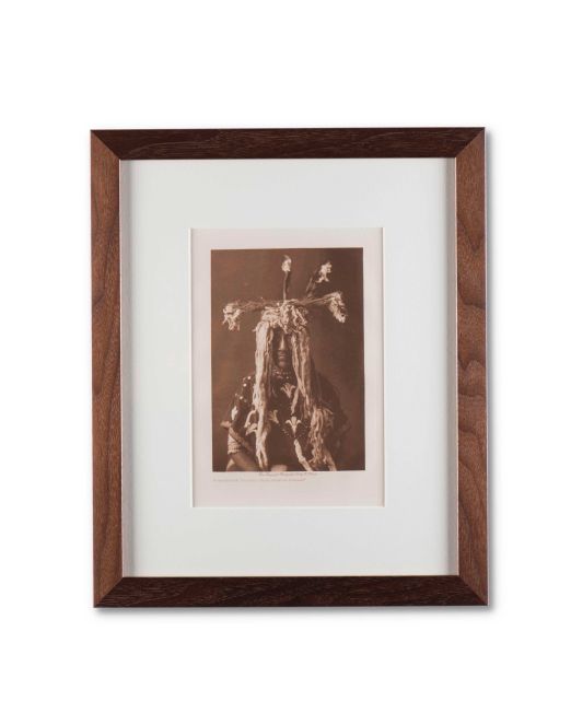 Edward Curtis “Substitute Sacred Head-dress - Piegan" Photogravure