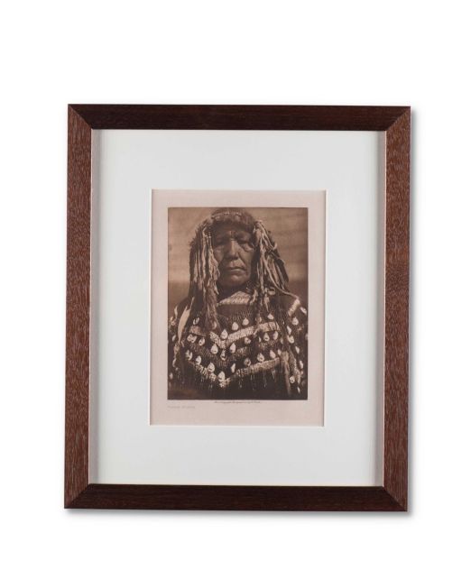 Edward S. Curtis "Piegan Woman" Photogravure