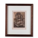 Edward S. Curtis “Piegan Woman” Photogravure