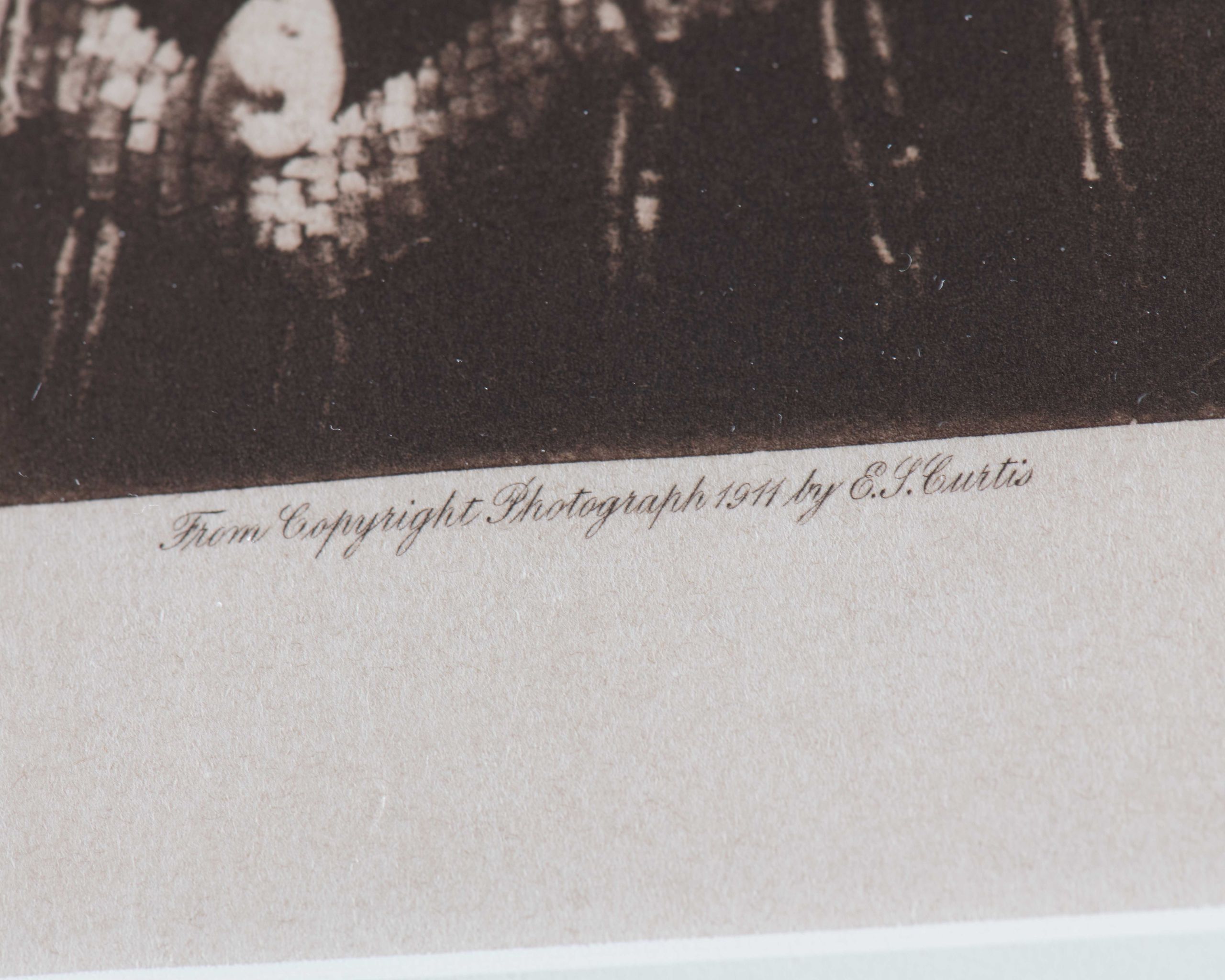 Edward S. Curtis “Piegan Woman” Photogravure