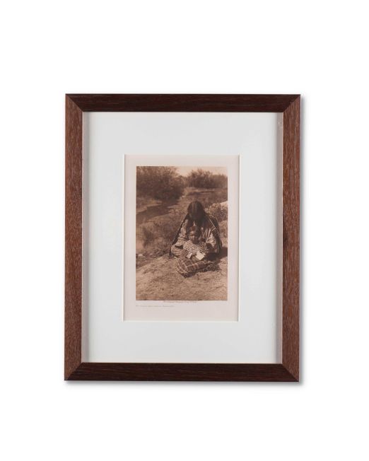 Edward S. Curtis "Mother and Child-Arapaho" Photogravure