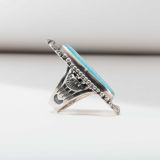 Aaron Toadlena Turquoise Ring