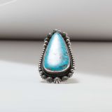 Aaron Toadlena Turquoise Ring