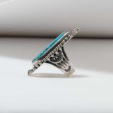 Aaron Toadlena Turquoise Ring