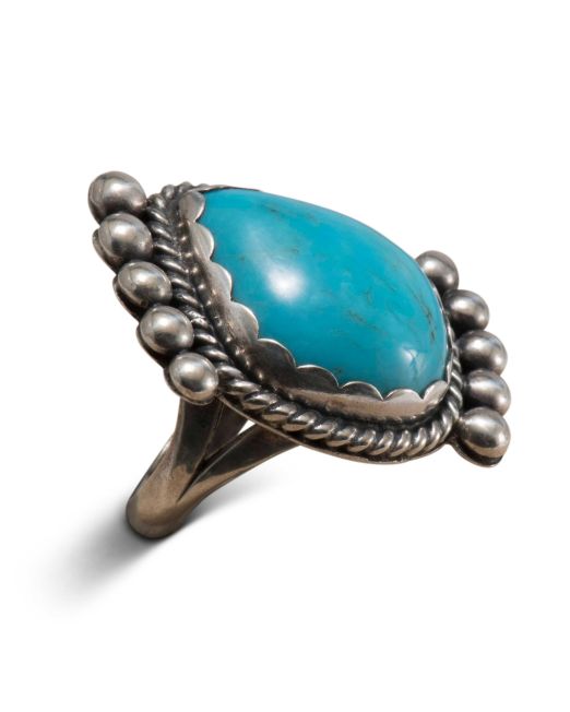 Turquoise and Sterling Silver Ring
