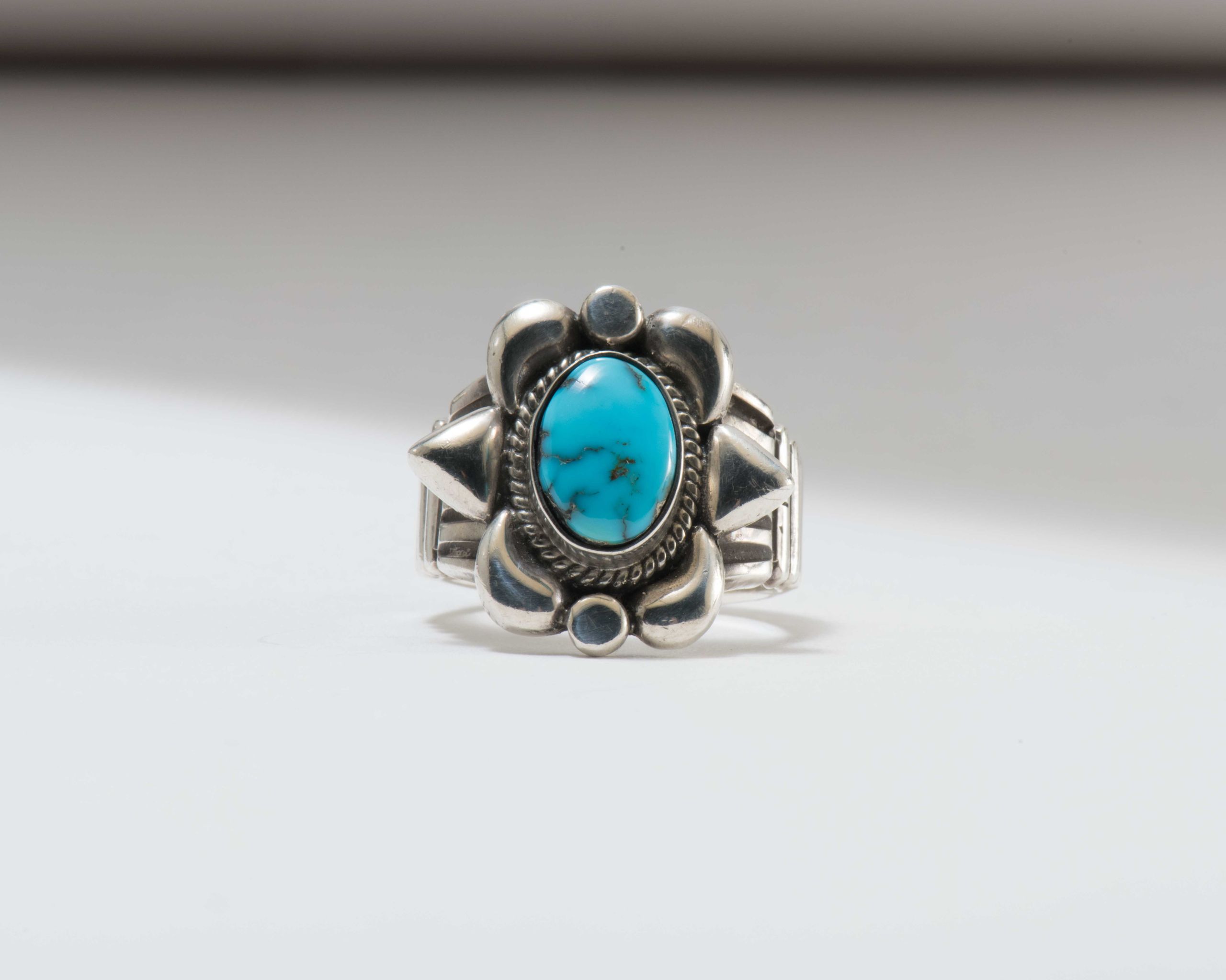 Thomas Jim Turquoise Ring - Four Winds Gallery