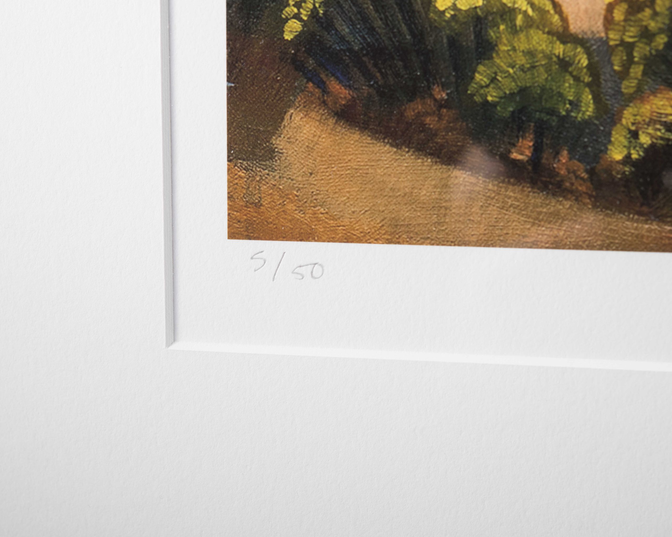 Tony Abeyta “Black Mesa” Ink Jet/Gicleé Framed Print