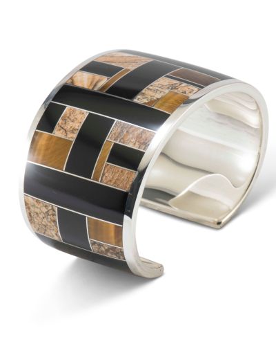Supersmith Inc Native Earth Collection Wide Inlay Cuff