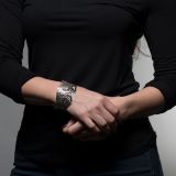 Jared Chavez “Mountain Shadows” Sterling Silver Cuff