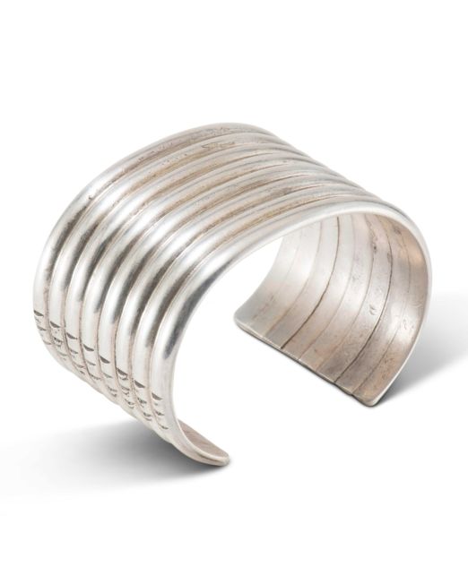 Mike Bird-Romero Wide Sterling Silver Cuff