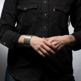 Mike Bird-Romero Wide Sterling Silver Cuff