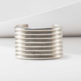 Mike Bird-Romero Wide Sterling Silver Cuff