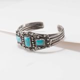 Vintage Cuff with Turquoise Circa 1940s