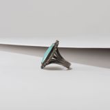 Vintage Navajo Turquoise Ring Circa 1940s