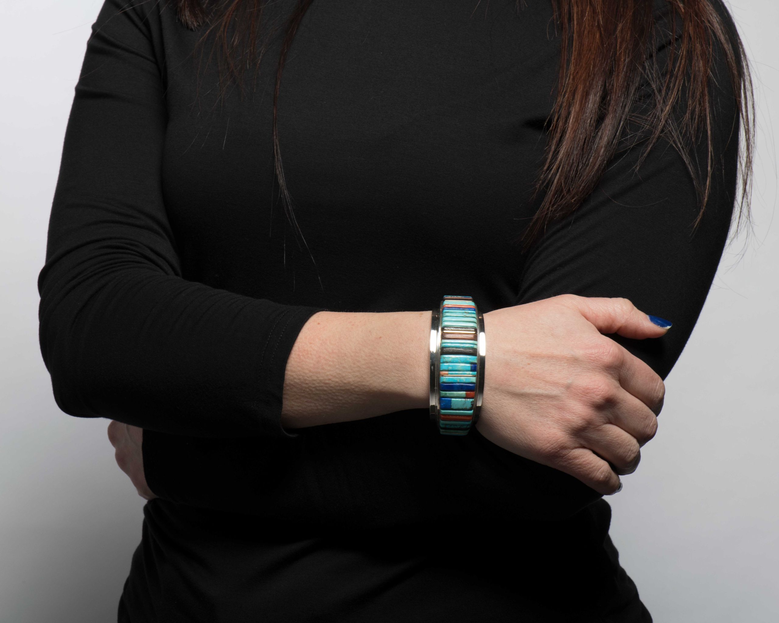 Charles Loloma Inlay Cuff