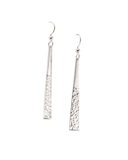 Craig Agoodie Silver Dangle Earrings
