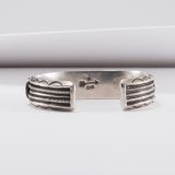 Harry H Begay Turquoise and Spiny Oyster Shell Cuff