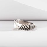 Isaiah Ortiz Hand Cut Sterling Silver Cuff