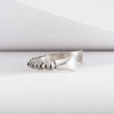 Isaiah Ortiz Hand Cut Sterling Silver Cuff