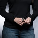Jared Chavez Tourmalated Quartz and “Well” Structure Series Ring