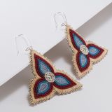 Jaymie Campbell “Trillium” Beaded Earrings