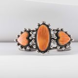 Mike Bird-Romero Spiny Oyster Shell Heart Cuff