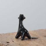 Dorothy Gutierrez Blackware Giraffe Figure