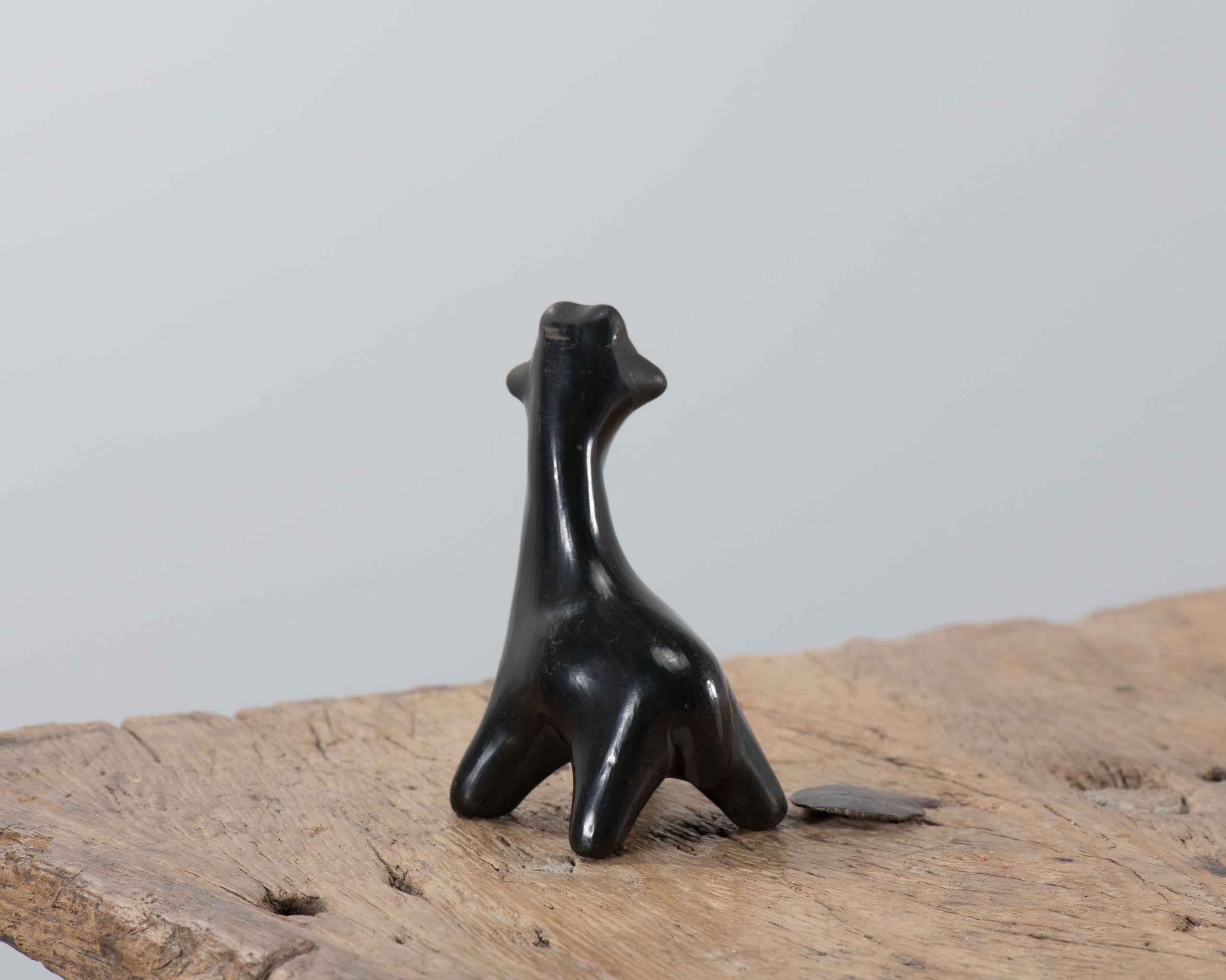 Dorothy Gutierrez Blackware Giraffe Figure