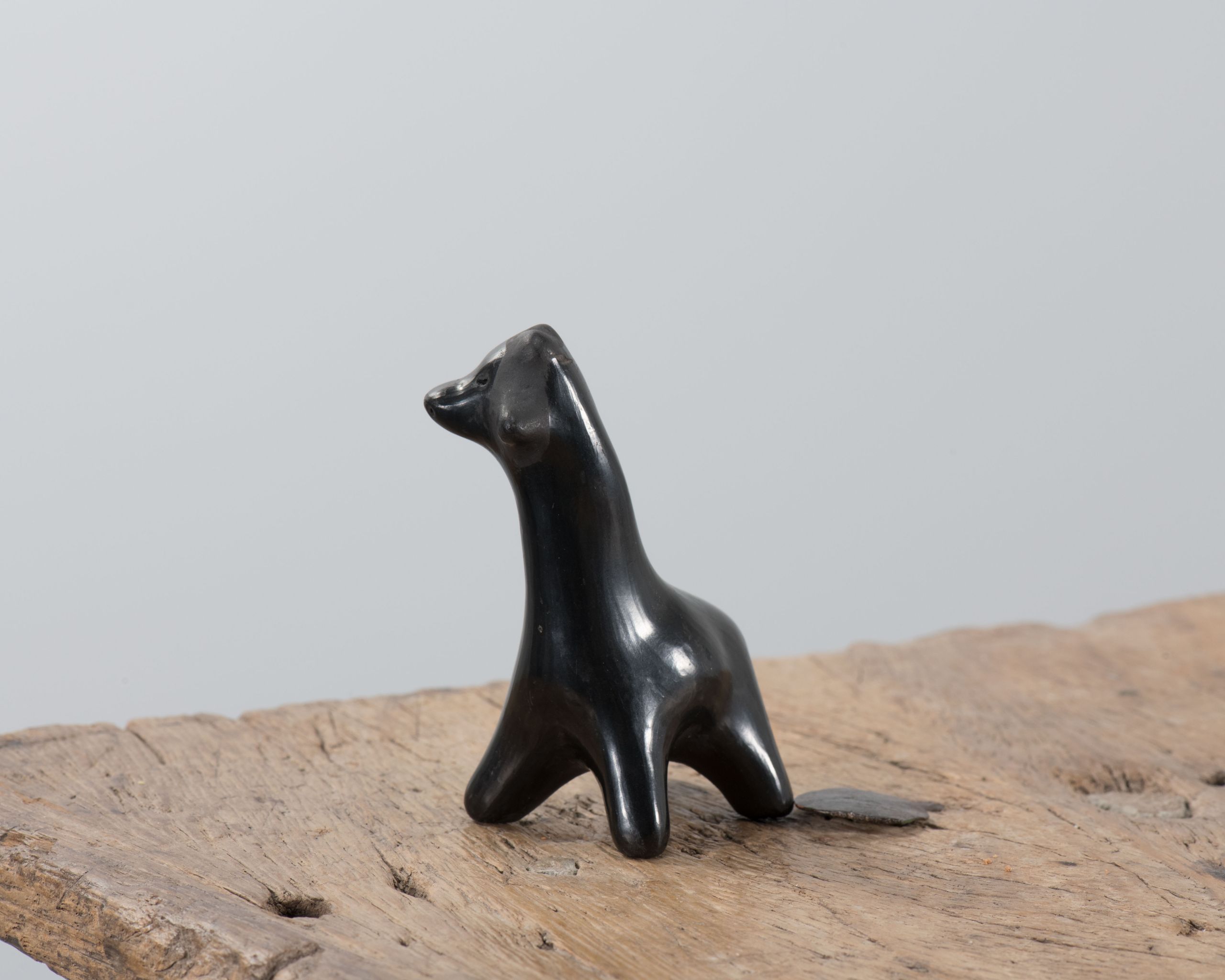 Dorothy Gutierrez Blackware Giraffe Figure
