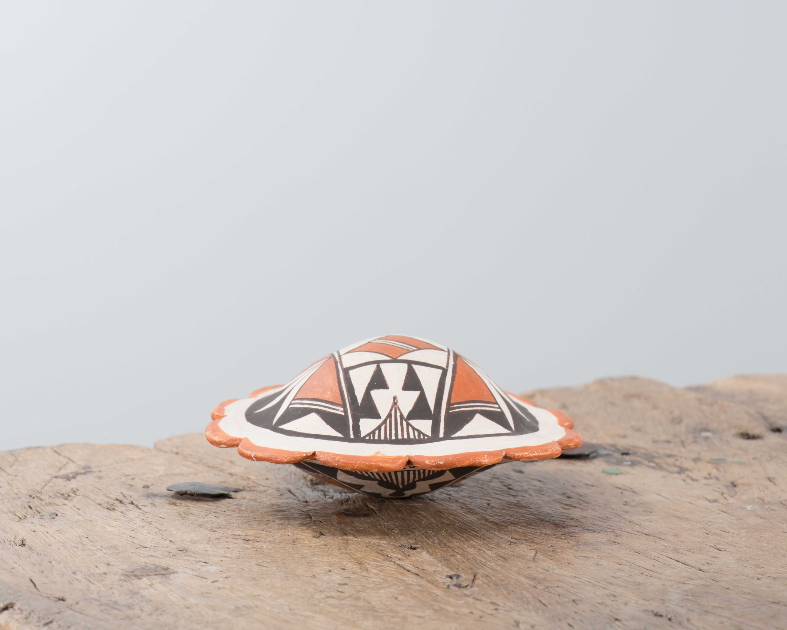 Acoma Pueblo Polychrome Canteen