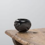Madeline Naranjo and Adrian Garcia Small Blackware Pot