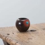 Dora Tse-Pé Pot with Turquoise Cabochon