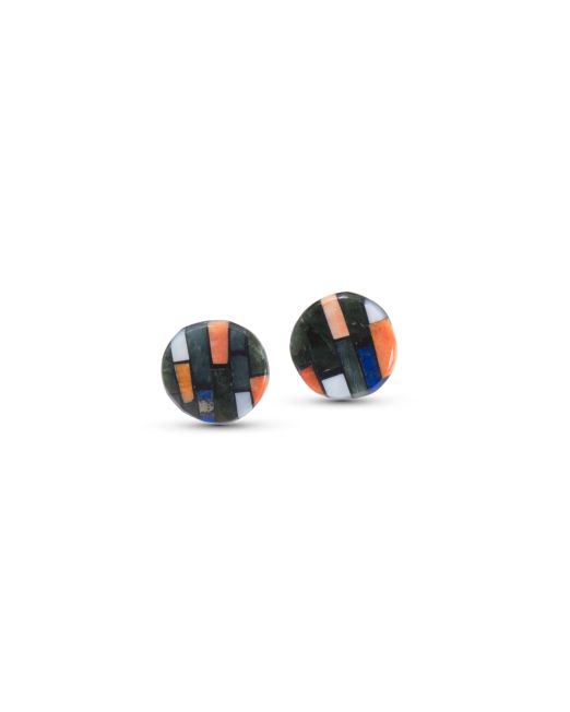 Janalee Reano Mosaic Inlay Studs