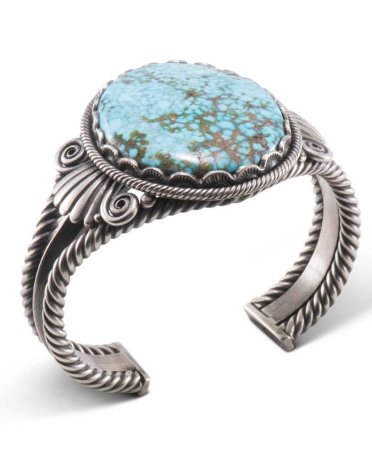 Steve Arviso Kingman Turquoise Cuff