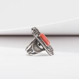 Steve Arviso Coral Ring