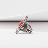 Steve Arviso Coral Ring