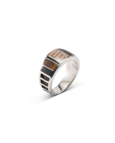 Supersmith Inc Native Earth Collection Inlay Ring