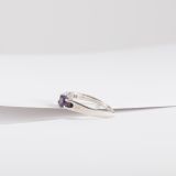 Supersmith Inc Sterling Silver Ring with Amethyst