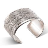 Thomas Curtis Wide Sterling Silver Stamped Cuff
