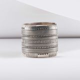 Thomas Curtis Wide Sterling Silver Stamped Cuff