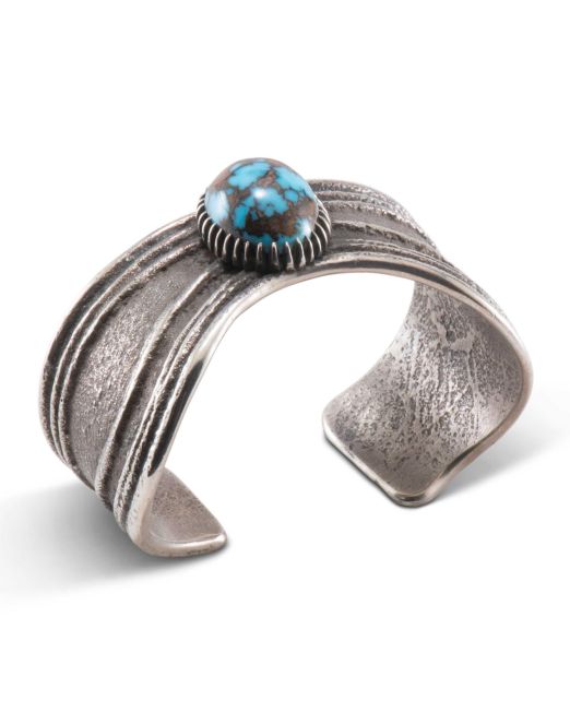 Tony Abeyta Persian Turquoise Wave Cuff