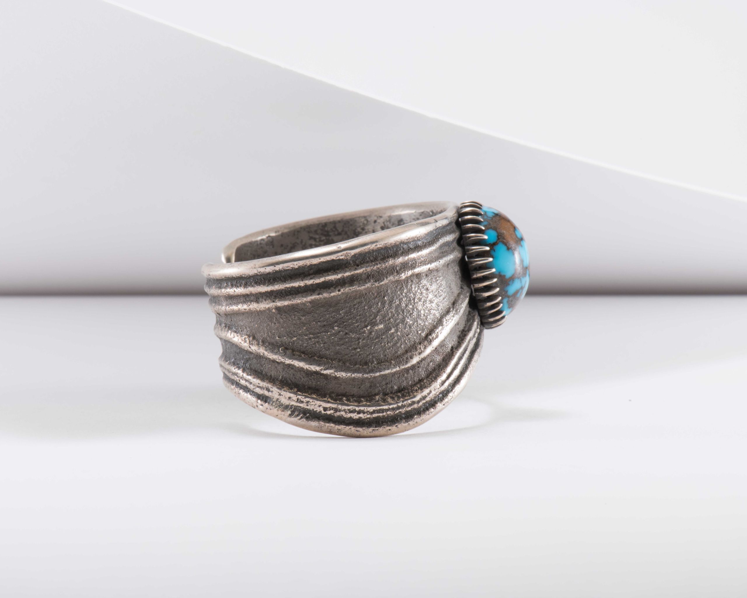 Tony Abeyta Persian Turquoise Wave Cuff