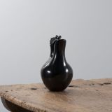 Sharon Naranjo Garcia Blackware Wedding Vase with Bear Paw Symbol