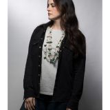 Vintage Three Strand Shell and Turquoise Necklace