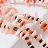 Three Strand Conch Shell Necklace