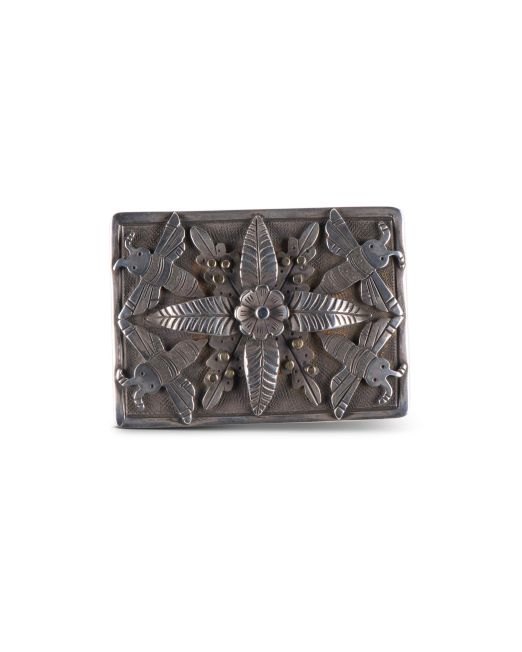 Tony Abeyta Sculptural Birds and Bees Series Buckle